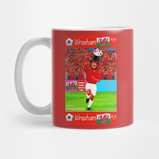 A Hat - Trick Wrexham funny sayings Mug